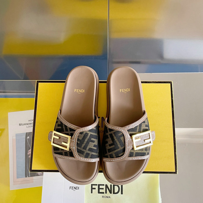 Fendi Feel fabric slides FS03171