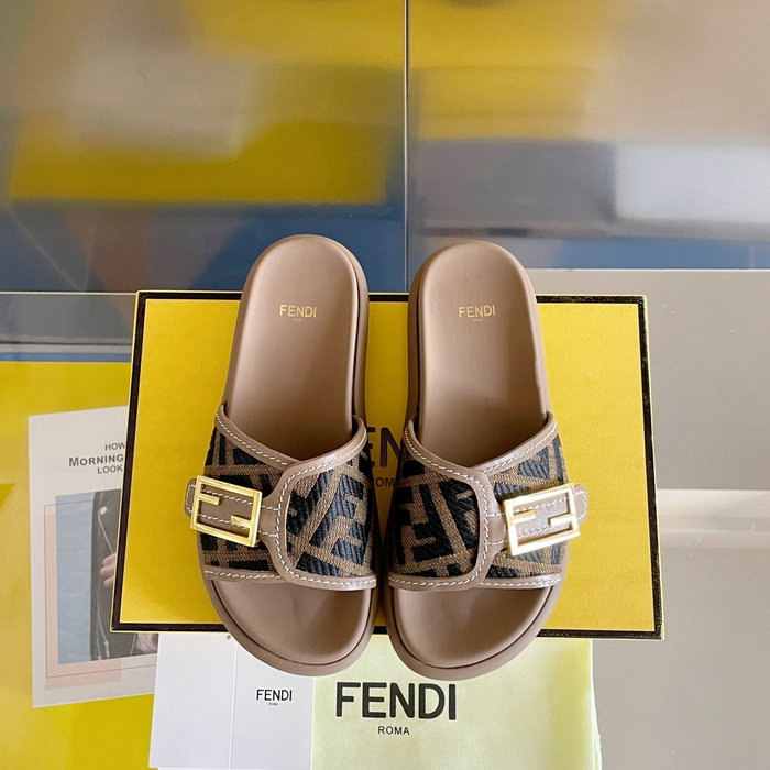 Fendi Feel fabric slides FS03174