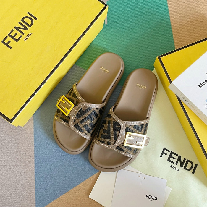 Fendi Feel fabric slides FS03174