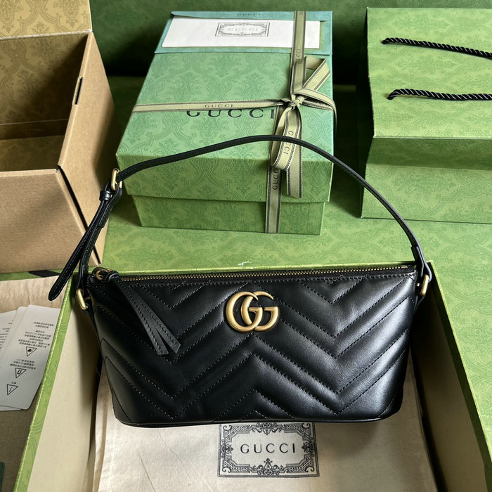 Gucci GG Marmont shoulder bag Black 739166