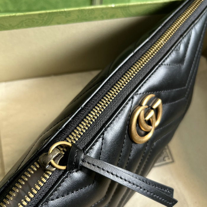 Gucci GG Marmont shoulder bag Black 739166