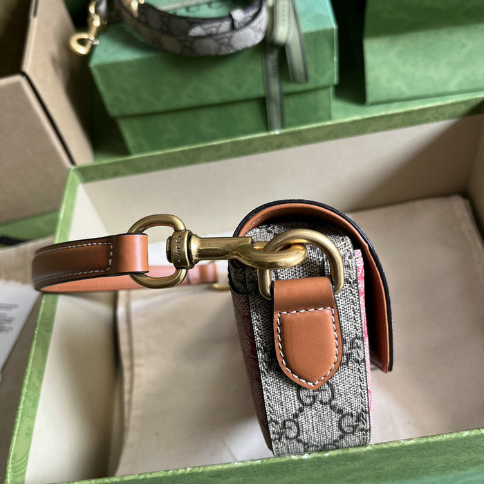 Gucci GG top handle mini bag with Web 723762