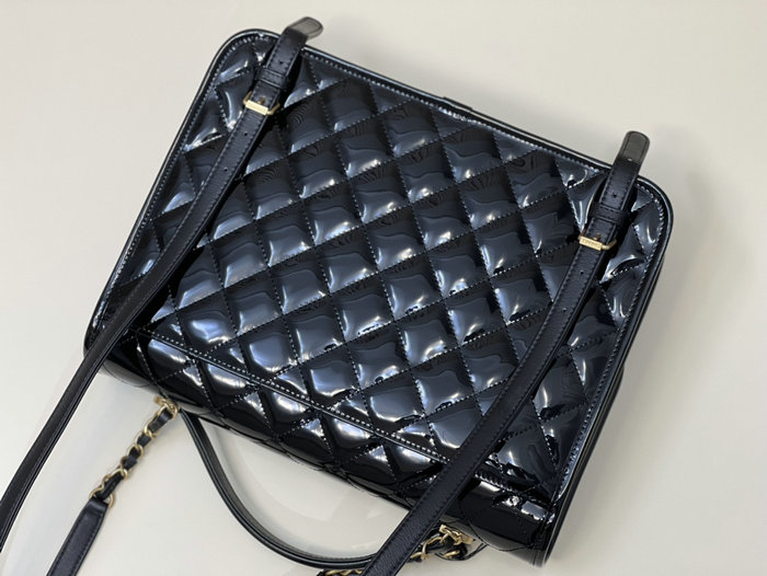 Chanel Patent Large Backpack AS3662