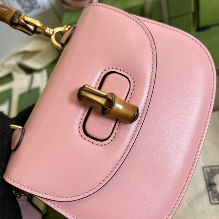 Gucci Bamboo 1947 mini top handle bag Pink 686864