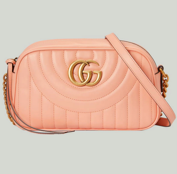 Gucci GG Marmont shoulder bag Peach 447632