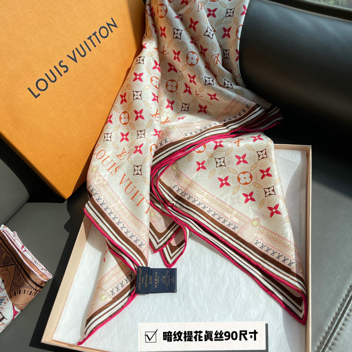 Louis Vuitton Silk Scarf LS2303