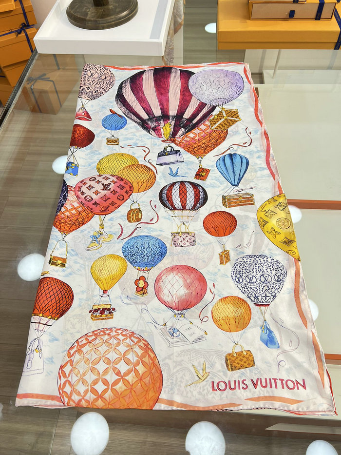 Louis Vuitton Silk Scarf LS2306