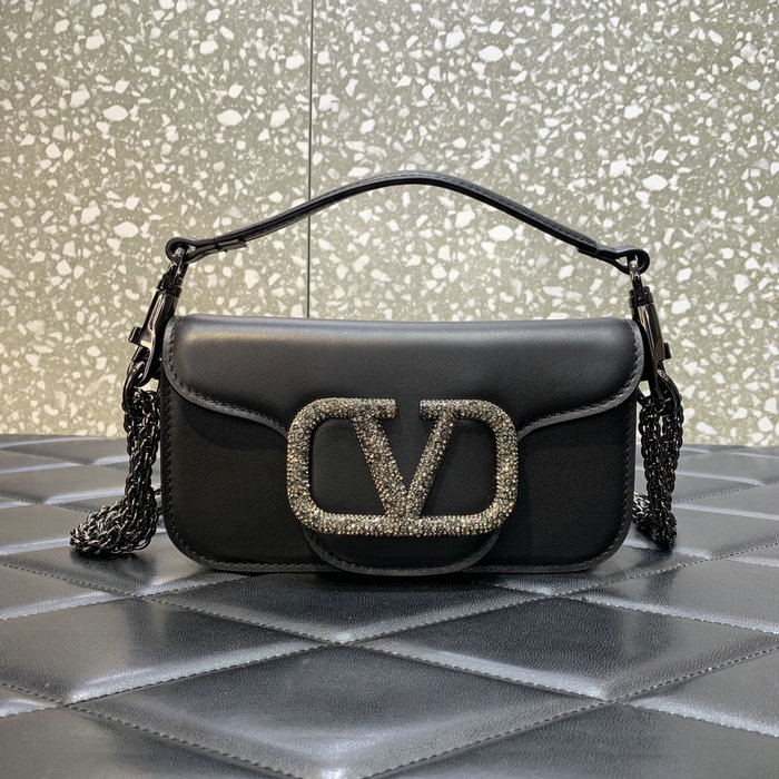 Valentino Garavani small Loco shoulder bag Black V5031