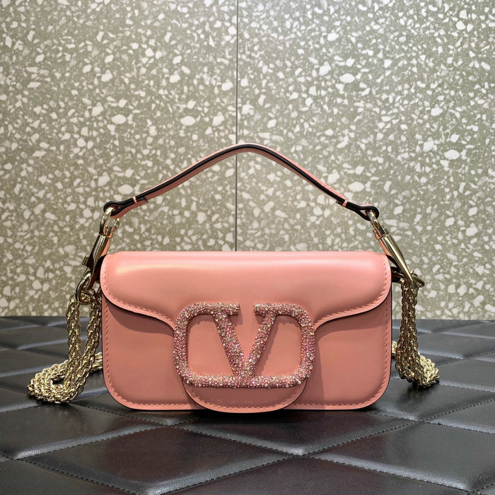 Valentino Garavani small Loco shoulder bag Pink V5031