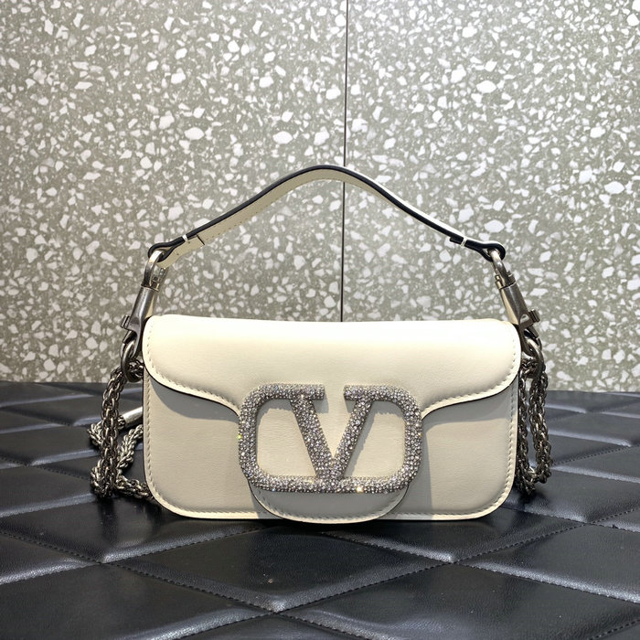 Valentino Garavani small Loco shoulder bag White V5031