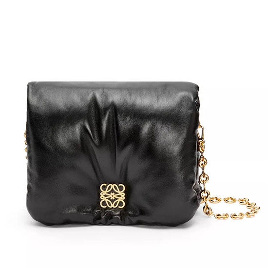 Loewe Goya Puffer Bag Black L062768