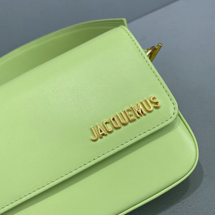 Jacquemus Le Carinu Logo-plaque Shoulder Bag Green J2038