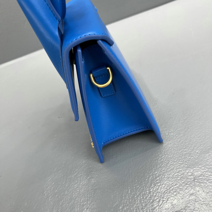 Jacquemus Le Chiquito Noeud Coiled Handbag Blue J2023