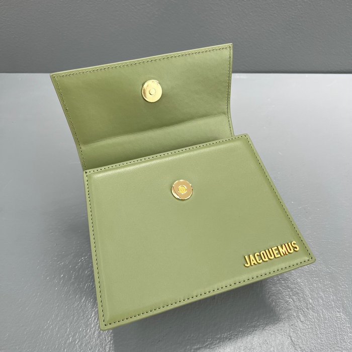 Jacquemus Le Chiquito Noeud Coiled Handbag Khaki J2023