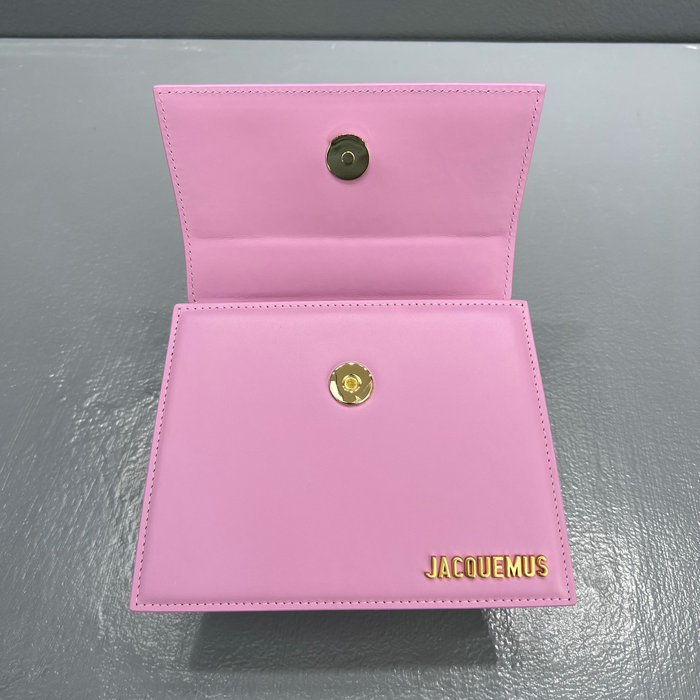 Jacquemus Le Chiquito Noeud Coiled Handbag Pink J2023
