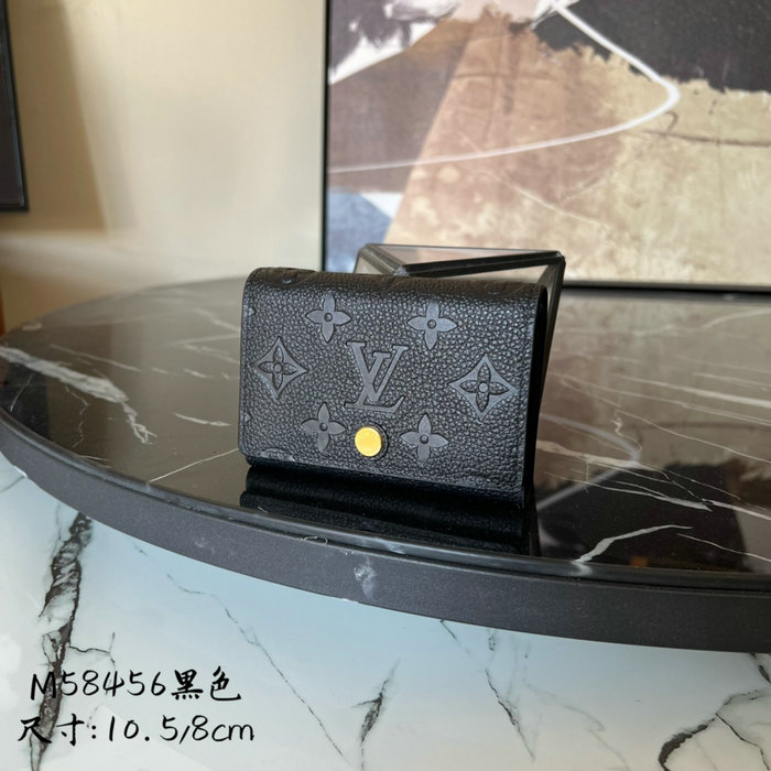 Louis Vuitton Business Card Holder Black M58456