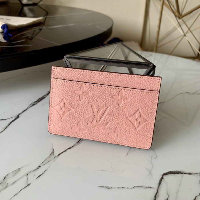 Louis Vuitton Card Holder Pink M69171