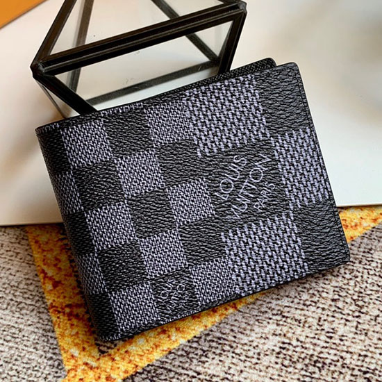 Louis Vuitton Multiple Wallet Black N60434