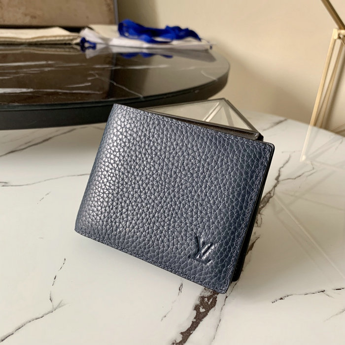 Louis Vuitton Multiple Wallet Blue M58189