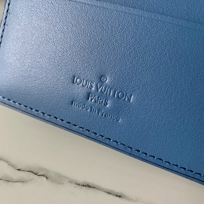 Louis Vuitton Multiple Wallet Blue N63260
