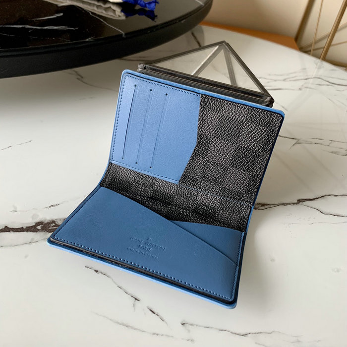 Louis Vuitton Pocket Organizer Blue N63257
