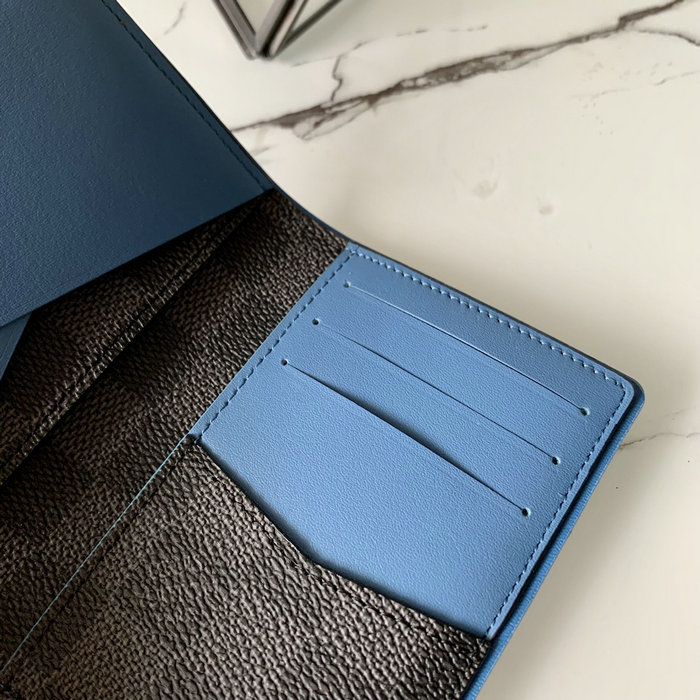 Louis Vuitton Pocket Organizer Blue N63257