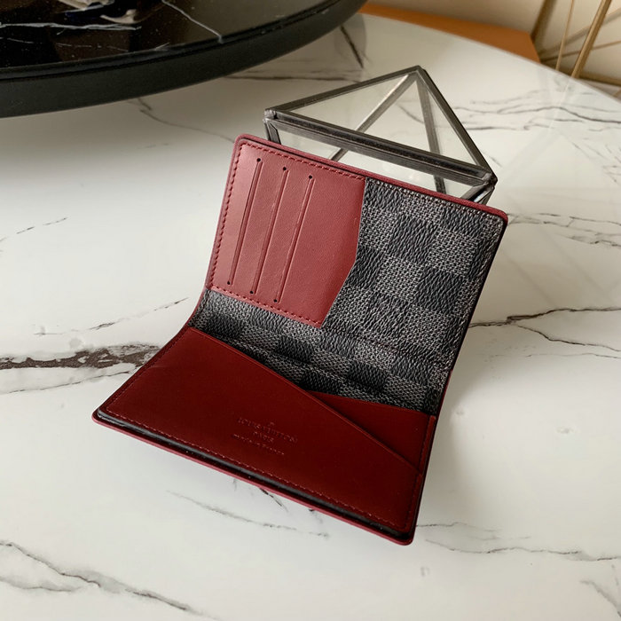 Louis Vuitton Pocket Organizer Red N63257