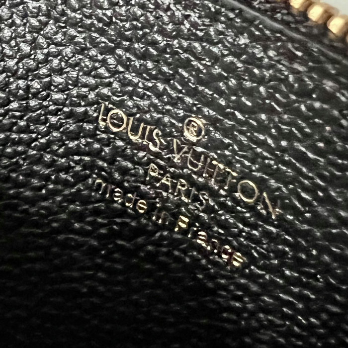 Louis Vuitton Romy Card Holder Black M82044