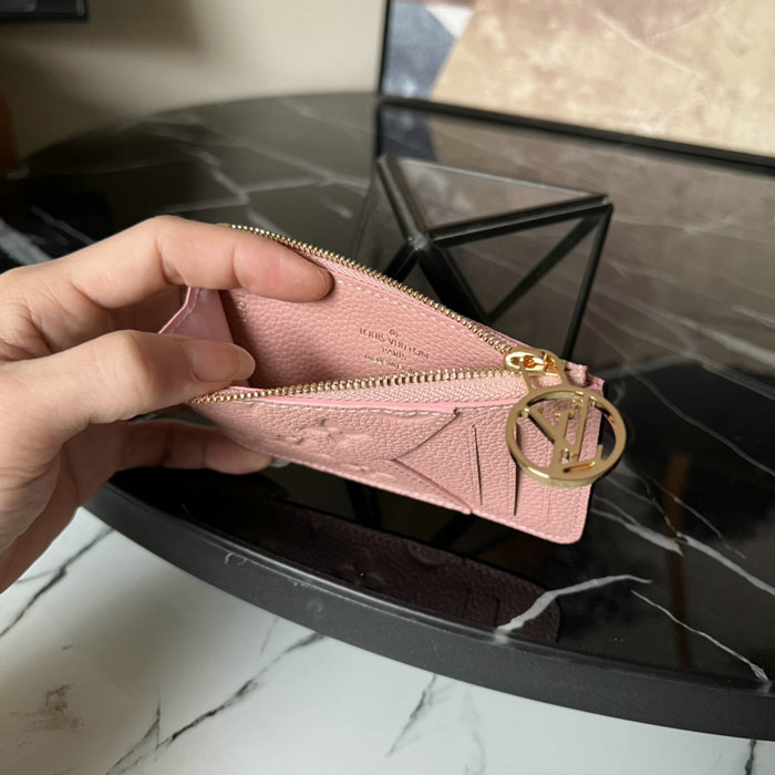 Louis Vuitton Romy Card Holder Pink M82044