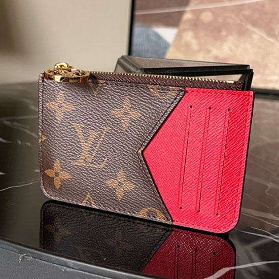 Louis Vuitton Romy Card Holder Red M81881