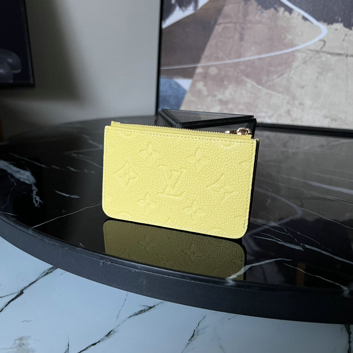 Louis Vuitton Romy Card Holder Yellow M82044