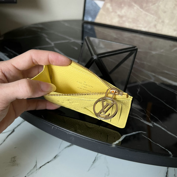 Louis Vuitton Romy Card Holder Yellow M82044