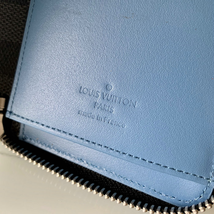 Louis Vuitton Zippy Wallet Blue N63304