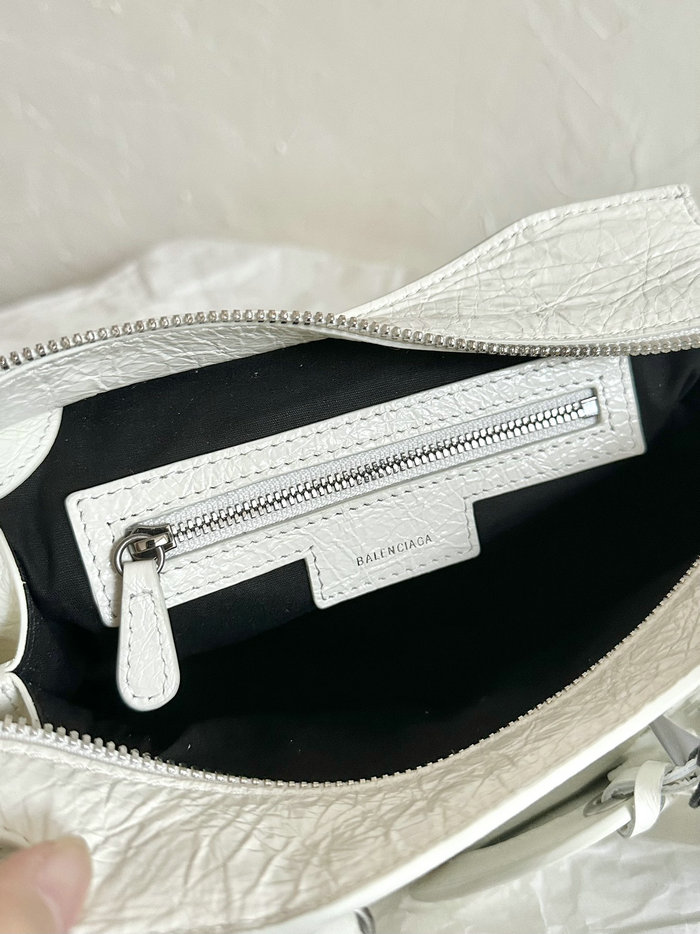 Balenciaga Leather Neo Classic City XS Tote Bag White B700940