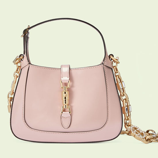 Gucci Jackie 1961 mini shoulder bag Pink 699651