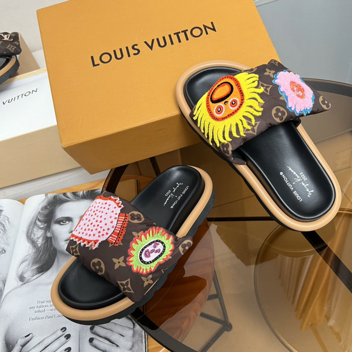 Louis Vuitton Slides SIL042103
