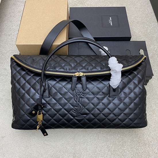 Saint Laurent Es Giant Travel Bag in Quilted Leather 736009