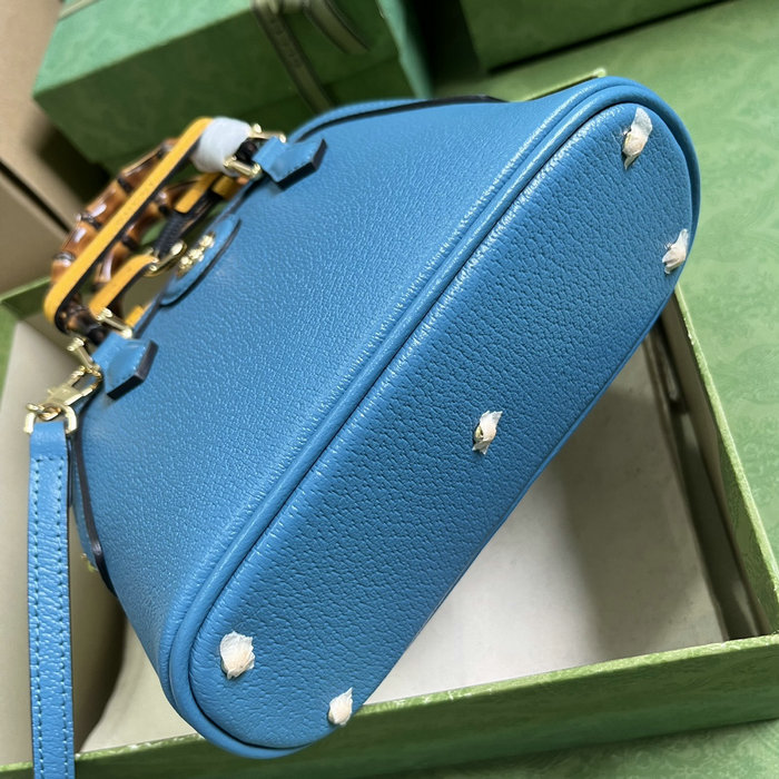 Gucci Diana mini tote bag Blue 715775