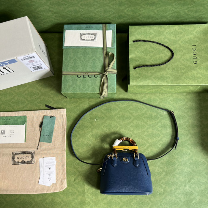 Gucci Diana mini tote bag Navy 715775