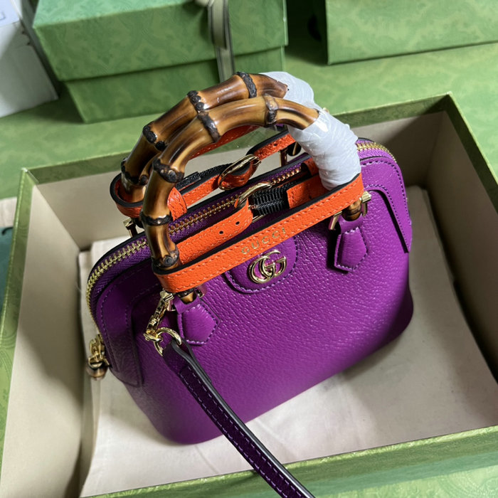 Gucci Diana mini tote bag Purple 715775