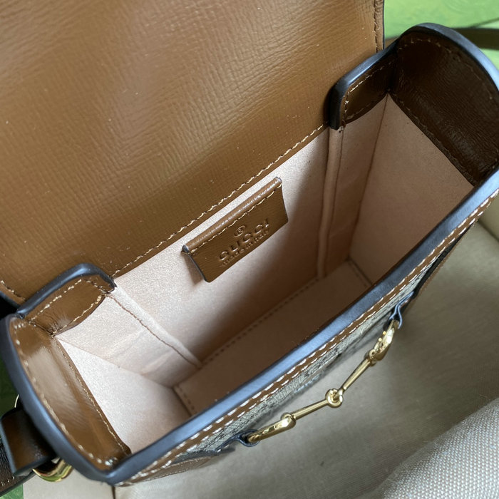 Gucci Horsebit 1955 mini bag Brown 625615