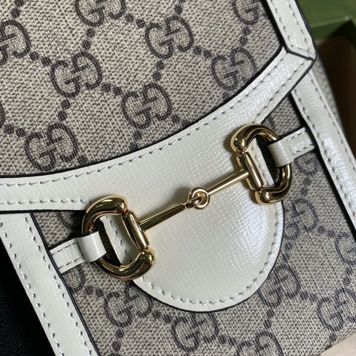 Gucci Horsebit 1955 mini bag White 625615