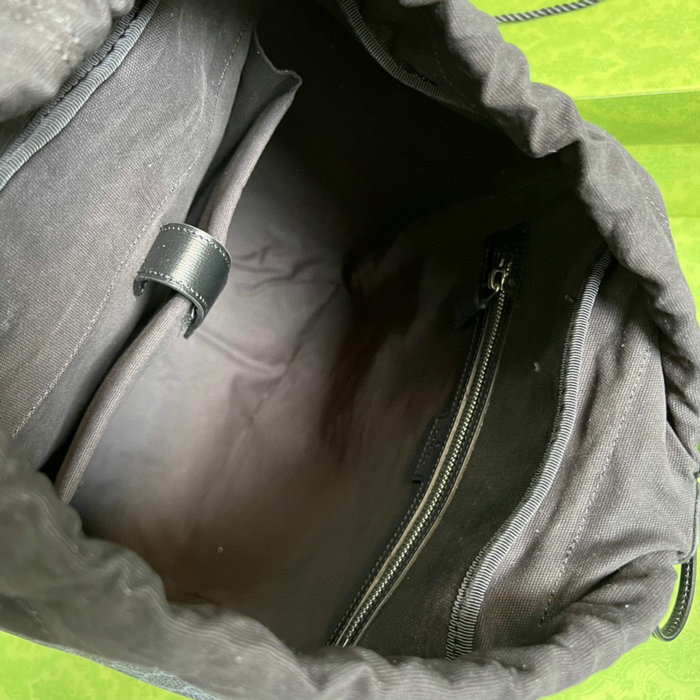 Gucci Medium backpack with Interlocking G Black 696013
