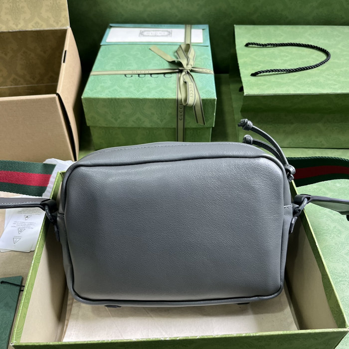 Gucci Shoulder bag with tonal Double G Grey 725696