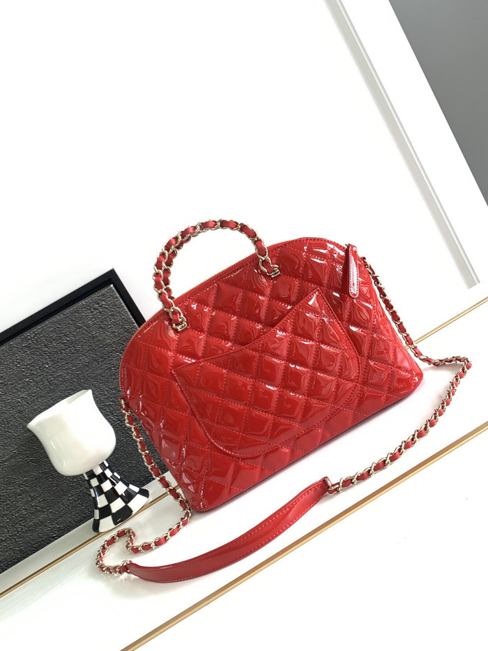 Chanel Small Tote Red AS3969