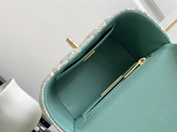 Chanel Small Vanity Case Blue AS3973