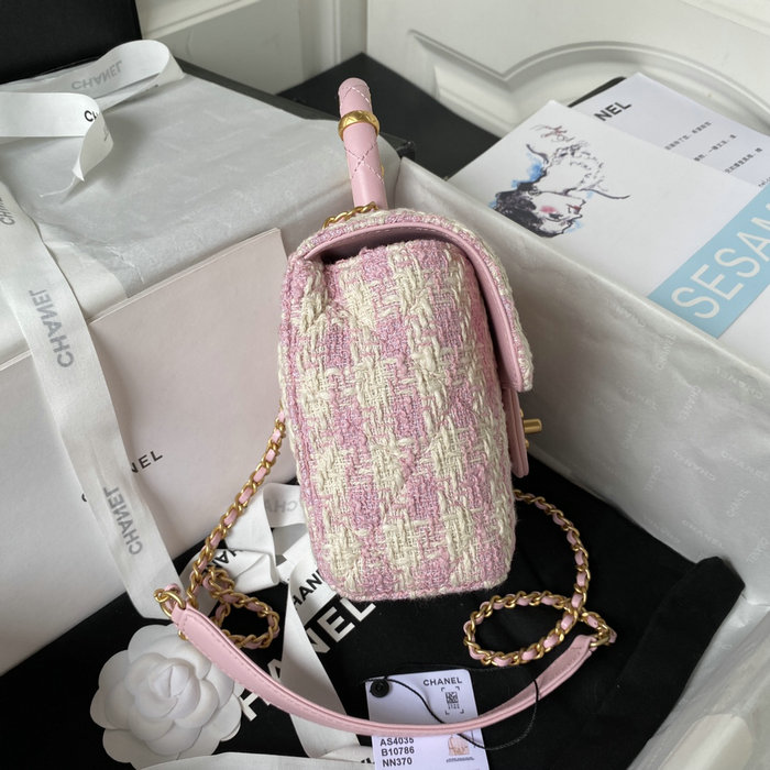 Chanel Small Vanity Case Pink AS3973