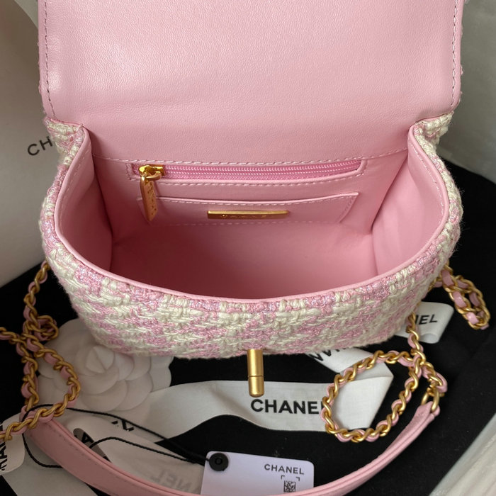 Chanel Small Vanity Case Pink AS3973