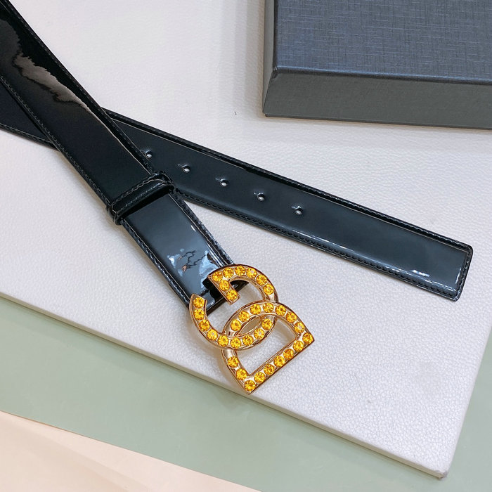 D&G 40mm Leather Belt DGB052304