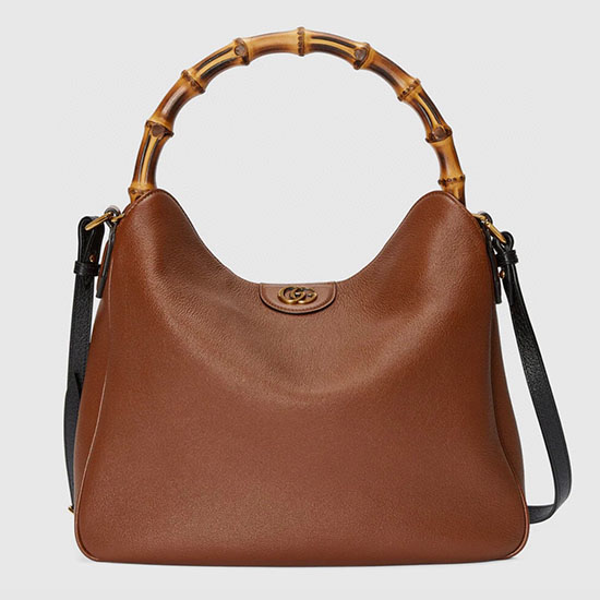 Gucci Diana Large Shoulder Bag Brown 746245